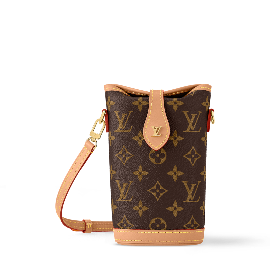 LOUIS VUITTON ミュール モノグラム サテン 保存袋付　36ハーフ Fold Me Pouch Monogram - All Wallets and Small Leather Goods